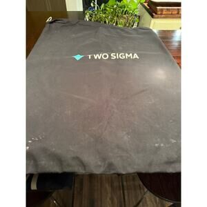 Large Two Sigma Financial Tech Corporate Logo Garment Bag 30x41 Drstrg